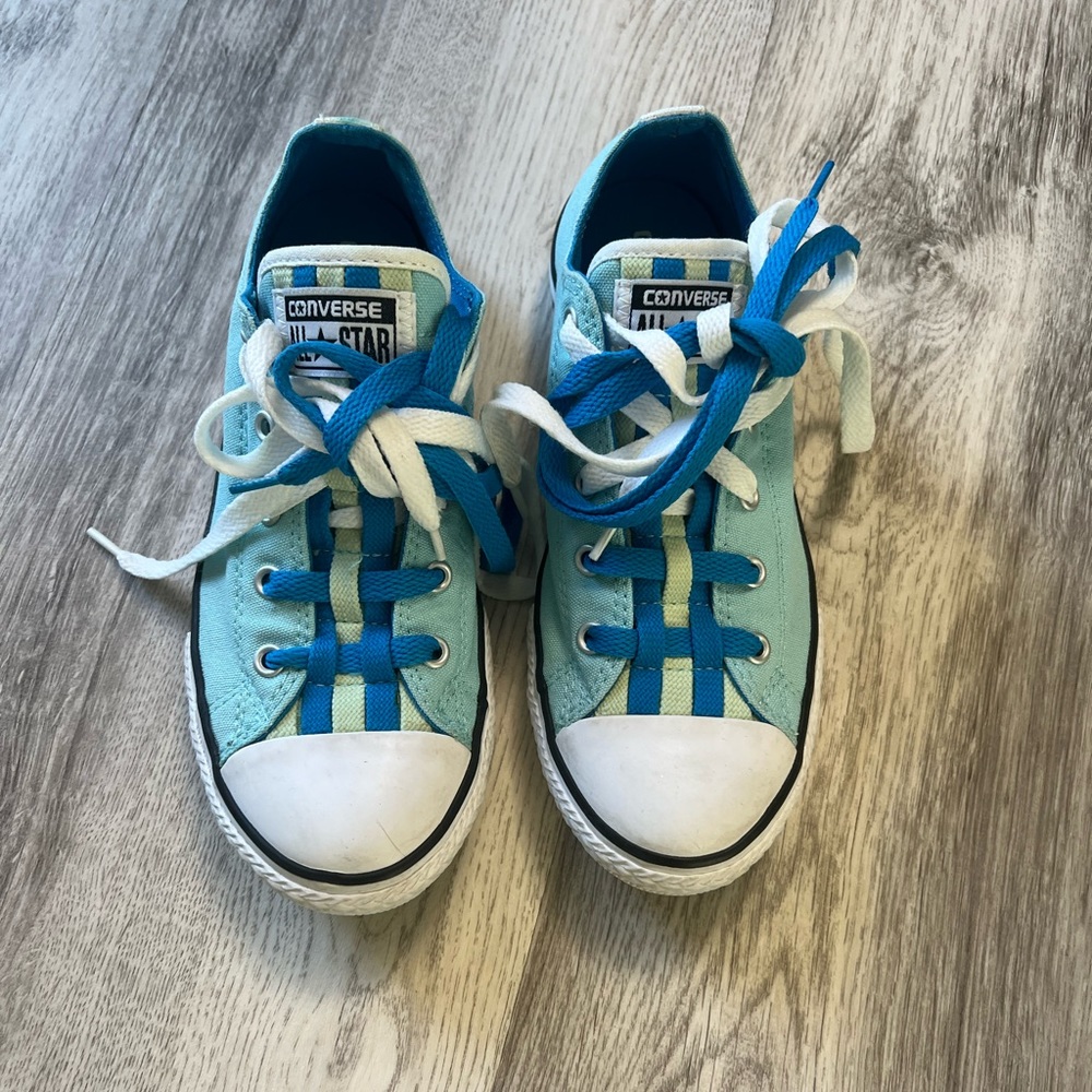 Converse Shoes Authentic Blue Converse All Star Ambient Blue Size: US. 4 Junior